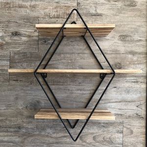 Tri Tier Wall Shelf